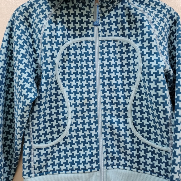 Lululemon scuba hooded limited Edition Geometric print - Picture 2 of 7